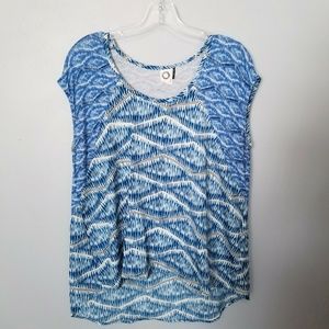 Anthropologie Akemi + Kin Printed Sleeveless Top M